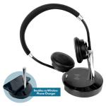 ChatBit CBX30 Bluetooth Dual Office Headset with Wireless Phone Charger