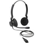 Jabra Biz 2300 Duo QD Wired On-Ear Mic Noise Cancellation