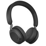 Jabra Elite 45h Wireless On-Ear Headphones - Titanium Black - Up to 50 hours battery life, foldable & lightweight design, Multipoint pairing connects to 2 devices simultaneously