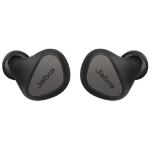 Jabra Elite 5 Noise Cancelling True Wireless In-Ear Headphones - Titanium Black - IP55 Sweat & Water Resistant, Bluetooth 5.2, Multipoint, AptX+AAC, Spotify Tap, Hands-Free Hey Google/Alexa, Qi Wireless Charging