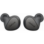 Jabra Elite 4 True Wireless Noise Cancelling In-Ear Headphones - Dark Grey IP55 - Multipoint - Microsoft Swift Pair - Google Fast Pair - Spotify Tap - AptX