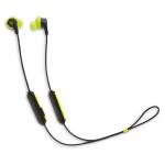 JBL Endurance RUN BT Wireless Sports In-Ear Headphones - Black / Lime Sweatproof - Fliphook 2-Way Design - Up to 6 Hours of Battery Life