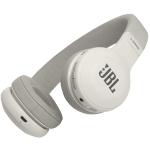 JBL E45BT Wireless On-Ear Headphones - White - JBL Signature Sound, 40mm drivers, up to 16 hour battery life