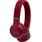 JBL Live 400 On-Ear Headphones - Red - Up to 24 hours battery life, Google Assistant + Amazon Alexa, Multipoint pairing connects to 2 devices at once
