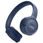JBL Tune 520BT Wireless On-Ear Headphones - Blue JBL Pure Bass Sound - Lightweight & Foldable - Multipoint - Bluetooth 5.3 - USB-C - Up to 57 Hours Battery Life