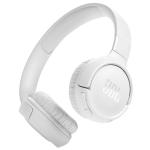 JBL Tune 520BT Wireless On-Ear Headphones - White JBL Pure Bass Sound - Lightweight & Foldable - Multipoint - Bluetooth 5.3 - USB-C - Up to 57 Hours Battery Life