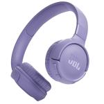 JBL Tune 520BT Wireless On-Ear Headphones - Purple JBL Pure Bass Sound - Lightweight & Foldable - Multipoint - Bluetooth 5.3 - USB-C - Up to 57 Hours Battery Life