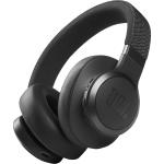 JBL Live 660NC Wireless Noise-Cancelling Over-Ear Headphones - Black - with Hands-free Hey Google/Alexa, Multipoint, 40mm drivers, up to 40hrs battery (BT+ANC), carry pouch included