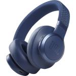 JBL Live 660NC Wireless Over-Ear Noise Cancelling Headphones - Blue ANC - Hands-Free Hey Google / Alexa - Multipoint - 40mm Drivers - Carry Pouch Included - Up to 40 Hours Battery Life