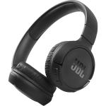 JBL Tune 510BT Wireless On-Ear Headphones - Black - JBL Pure Bass sound, up to 40 hour battery life, lightweight + foldable, Multipoint, BT 5.0 + Type-C