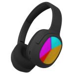 Laser HP-KBT25BK-133 Kids RGB Bluetooth Headphone - Black