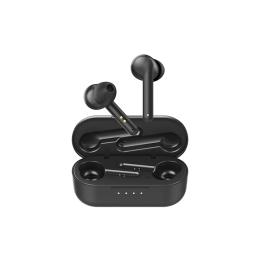 mbeat E2 True Wireless In-Ear Headphones - Black IPX5 - Bluetooth 5.0 - Up to 6 Hours Battery Life / 24 Hours Total with Charging Case