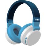 Moki Colourwave Wireless Headphones - Ocean Blue