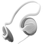 Moki SuperBass Neckband Headphones - White