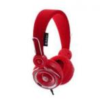 Moki Drops On-Ear Headphones - Red