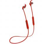 Moki Hybrid Wireless Sports In-Ear Headphones - Red Bluetooth - Secure Fit - Up to 5 Hours Battery Life