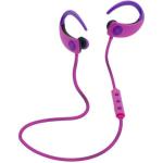 Moki Octane Wireless Sports In-Ear Headphones - Pink Bluetooth - Ear Hook Design - Up to 5 Hours Battery Life