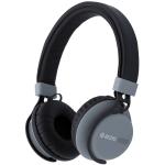Moki Pro Kumo Wireless On-Ear Headphones - Black with Microphone - Bluetooth Controls - Adjustable Headband