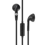 Moki Wired Earbuds - Black with In-Line Microphone & Controls