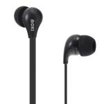 Moki 45 Degree Comfort Buds Wired In-Ear Headphones - Black