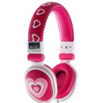Moki Popper ACC-HPP Wired On-Ear Headphones - Hearts 3