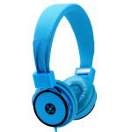 Moki Hyper ACC-HPHY Wired Headphones - Blue 3.5mm Jack