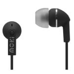 Moki Dots ACC-HPDOT Wired In-Ear Headphones - Black Noise Isolation - 3.5mm Jack