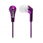 Moki Metallics ACC-HPMLC Wired In-Ear Headphones - Pink 3.5mm Jack
