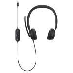 Microsoft Modern USB-C Headset Black with Noise cancelling Microphone MIcrosoft Teams Certified.