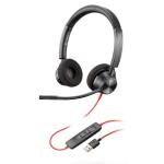 Poly Blackwire 3320-M USB Headset UC - Stereo - USB-A - Corded - by Plantronics