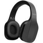 Promate TERRA.BLK Terra Wireless Over-Ear Headphones - Black 300mHa - Up to 10m Operating Distance - Integrated Microphone - Bluetooth - FM 87.5-108MHz - AUX Port - Built in On Ear Controller - Up to 10 Hours Battery Life