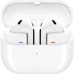 Samsung Galaxy Buds3 True Wireless Noise Cancelling Open-fit Earbuds - White - Galaxy AI Translator - Voice Commands - Adaptive EQ & Noise Control - Up to 5hrs battery life/24hrs with charging case (ANC On)