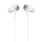Samsung AKG EO-IC100 USB Type-C Earphones - White - with in-line mic & controls - For Galaxy S22, Flip4, Fold4, A-series & more with USB-C audio