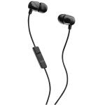 Skullcandy Jib In-Ear Headphones with Mic - Black/Black/Black - 2 Year Warranty