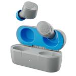 Skullcandy Jib True 2 (2022) True Wireless Earbuds - Light Grey/Blue - Up to 33 hours total battery life, IPX4, Bluetooth 5.2, Built-in Tile tracking - 2 Year Warranty