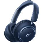 Soundcore Space Q45 Wireless Over-Ear Noise Cancelling Headphones - Blue Adaptive ANC - LDAC - Bluetooth 5.3 - Up to 50 Hours Battery Life - Travel case included