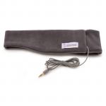 SleepPhones Classic - Medium - Soft Grey Fleece Fabric - 3.5mm Jack - SC6GM-US