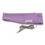 SleepPhones Classic - Small - Quiet Lavender Fleece Fabric - 3.5mm Jack - SC6LS-US