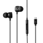 Wave Audio Corded USB-C Headphones - Black