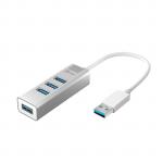 J5create Aluminum 4 Port USB 3.0 Hub