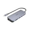 Unitek D1026B 9-in-1 USB 3.1 Multi-Port Hub with USB-C Connector. Includes 1x HDMI Port,1xVGAPort, 3x USB-A Ports, 1x RJ45, Card Reader, Plus PD 100W. Unitek D1026B 9-in-1 USB 3.1 Multi-Port Hub with USB-C Connector. Includes 1x HDMI Port,1xVGAPort, 3x USB-A Ports, 1x RJ45, Card Reader, Plus PD 100W.