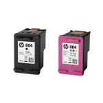 HP 804 Ink Value Pack Black+Tri-Colour for HP Envy Photo6220, 6222, 6234, 7120, 7820, 7822 Printer