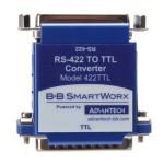 Advantech BB-422TTL Serial Converter, RS-422 DB25 F to 5V TTL DB25 M