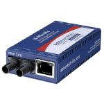 Advantech IMC-350I-MMST-A Mini Hardened Media Converter, 100Mbps, Multimode 1300nm, LFPT, 5km, ST