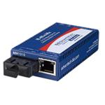 Advantech IMC-350I-SST-PS-A Mini Hardened Media Converter, 100Mbps, Single-Strand 1310xmt, LFPT, 20km, SC, AC adapter