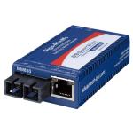 Advantech IMC-370-SSR-PS-B Giga-MiniMc, TX/SSFX-SM1550-SC-WDM, W/AC Adapter