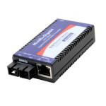 Advantech IMC-371-SM-PS Mini Media Converter, 1000Mbps, Single mode 1310nm, 10km, SC, AC adapter (also known as MiniMc 855-10731)