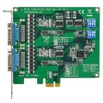 Advantech PCIE-1604B-AE 2-port RS-232 PCIe Communication Card with Surge