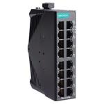 MOXA Industrial switch EDS-2016-ML-T 16-port unmanaged Ethernet switches, -40 to 75 C operating temperature