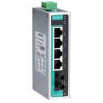 MOXA Industrial switch EDS-205A-M-ST 5-port 4X10/100BaseT(X) ports, 1X100BaseFX multi-mode port with ST connectors -10 to 60°C operating temperature